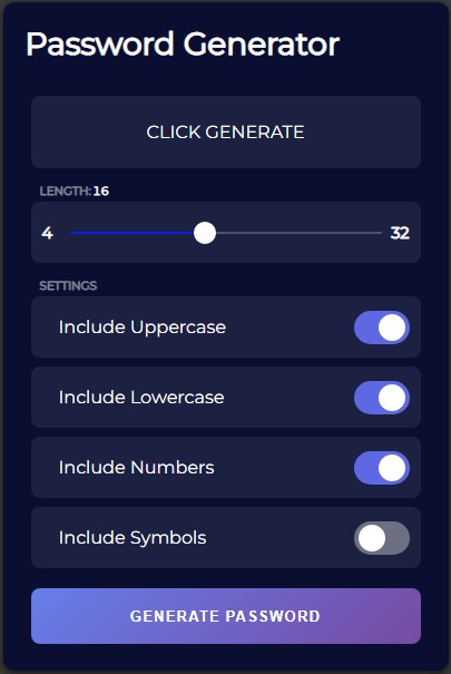 Password Generator
