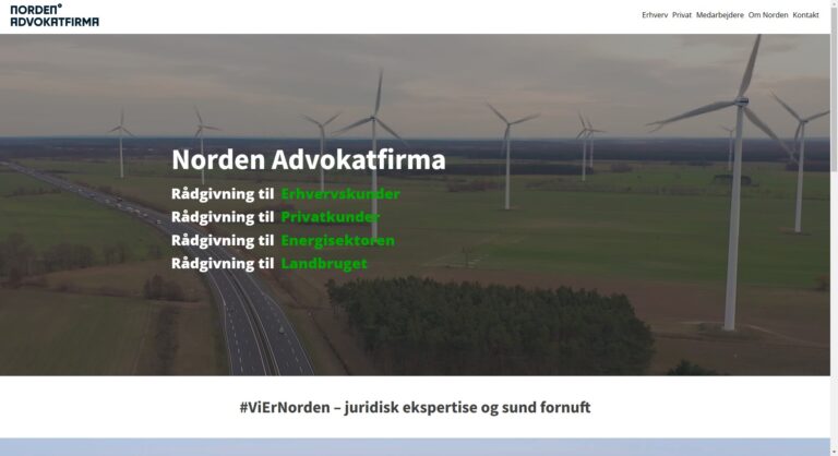Norden Advokatfirma - Forside